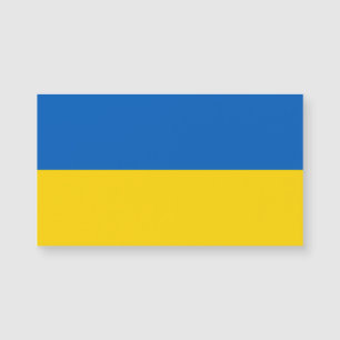 Carte Magnétique L'Ukraine drapeau du patriotisme ukrainien