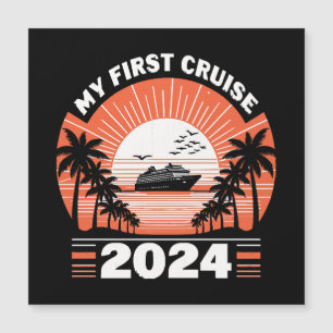 Carte Magnétique Ma première croisière 2024