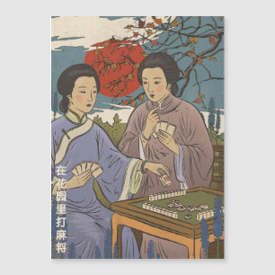 Carte Magnétique Mahjong