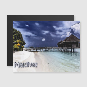 Carte Magnétique Maldives - Panorama -