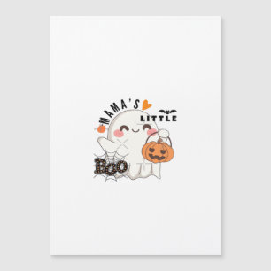 Carte Magnétique Mama’s Boo – Joli Kawaii Halloween Boo 2025 Graphi
