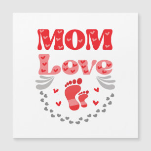 Carte Magnétique Maman mignonne amour