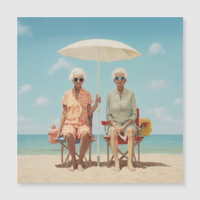 Carte Magnétique Marbella Ladies (Devant)