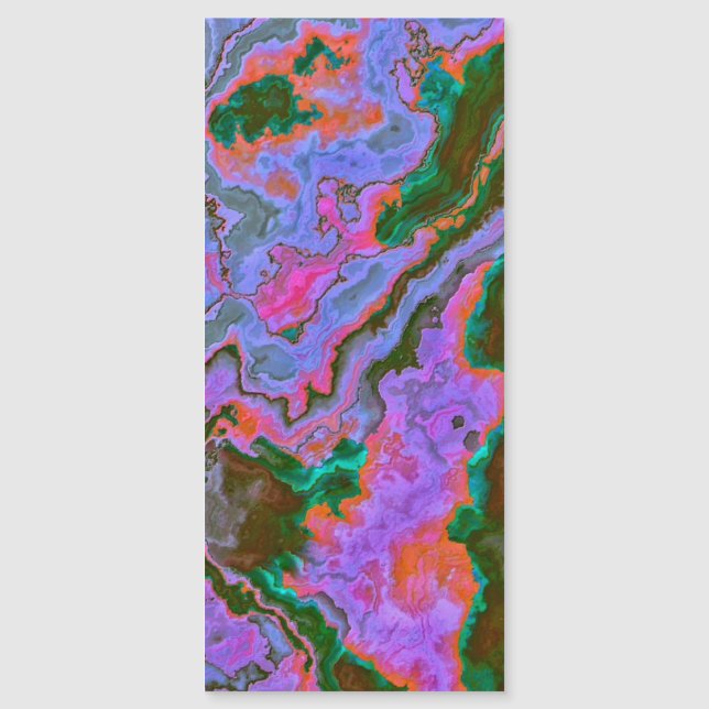 Carte Magnétique Marbre aigre (Devant)