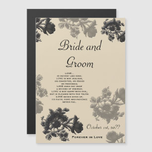 Carte Magnétique Masala Flora Mariage