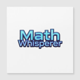 Carte Magnétique Math Whispere