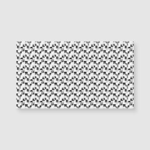 Carte Magnétique Meilleure langue Design Vingt-Six