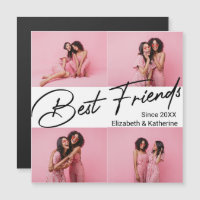 Modern Best Friends 4 Photo Collage Cadeau