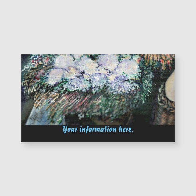 Carte Magnétique Moment magique sur le marché Misloc (Devant)