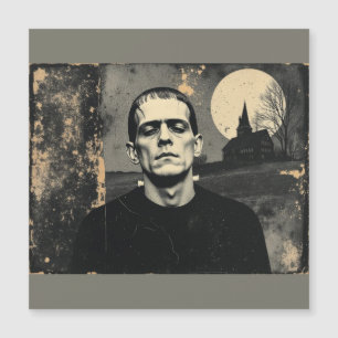 Carte Magnétique Monstre de Frankenstein Halloween