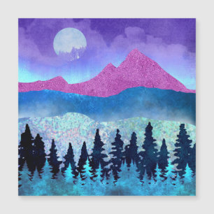 Carte Magnétique Monts Amethyst Mist