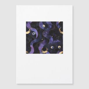 Carte Magnétique Motif Abstrait Whimsigoth Classique