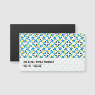 Carte Magnétique Motif Caniche