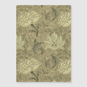 Carte Magnétique Motif floral William Morris Windrush : Vintage