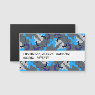Carte Magnétique Motif Poodle