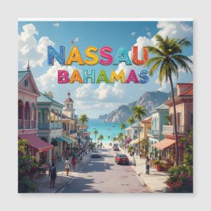 Carte Magnétique Nassau bahamas