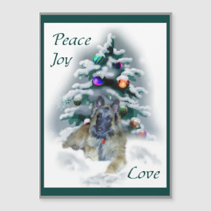 Carte Magnétique Noël belge Tervuren