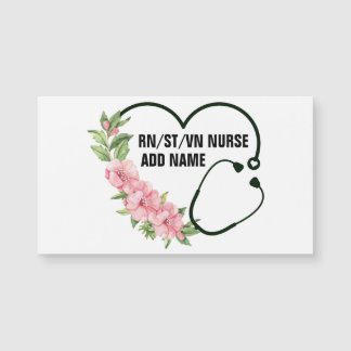 Carte Magnétique Nom de l'infirmière étudiante-inscrite-ancienne