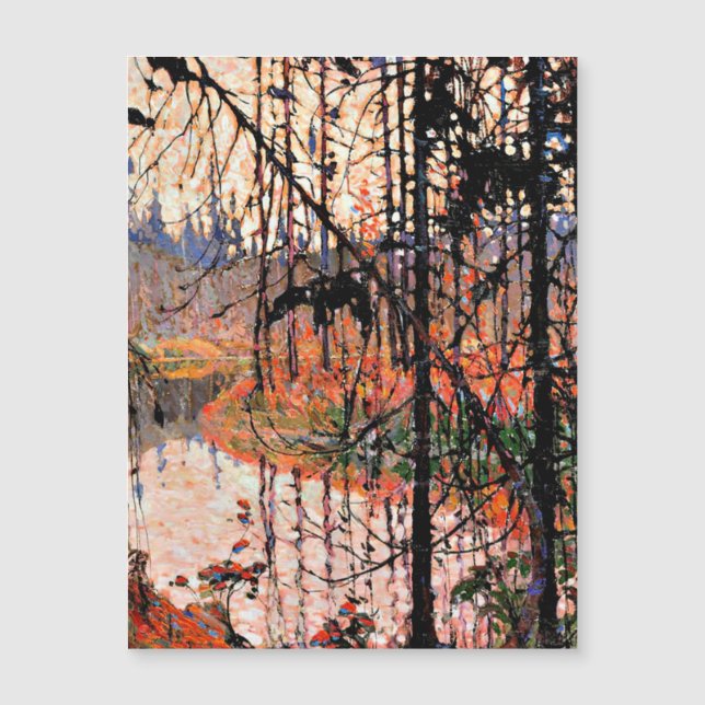 Carte Magnétique Northern River, art de Tom Thomson (Devant)