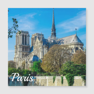 Carte Magnétique Notre Dame de Paris en France