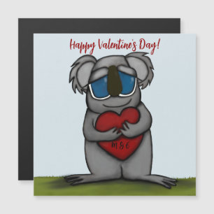 Carte Magnétique Nounours Koala Mignon