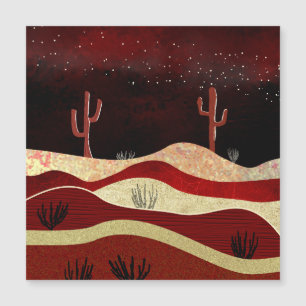 Carte Magnétique Nuit du désert