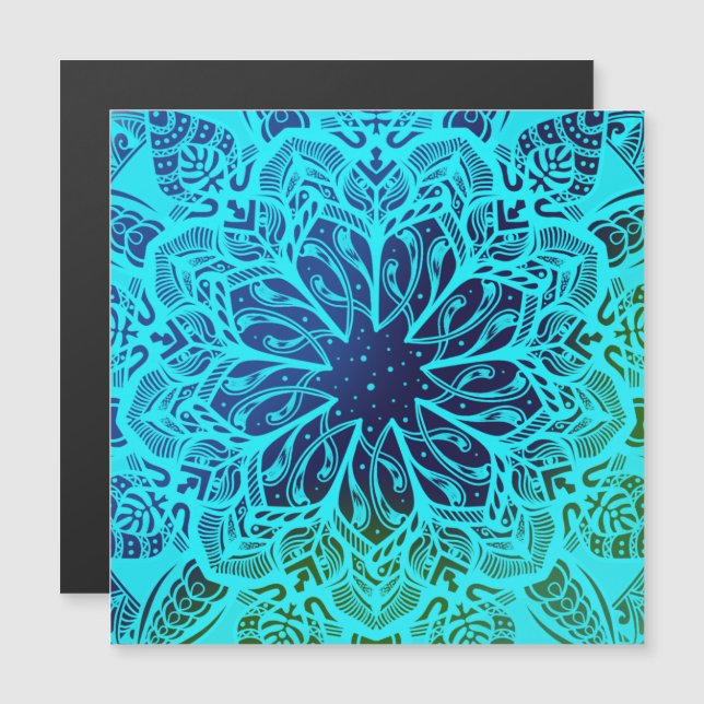 Carte Magnétique nuit étoilée (Devant / Derrière)