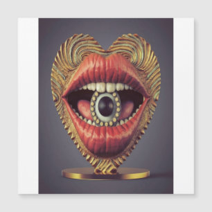 Carte Magnétique OEuvre murale acrylique