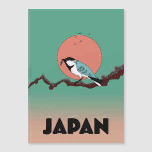 Carte Magnétique Oiseau chanteur de matinée