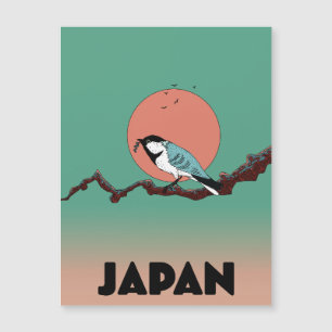 Carte Magnétique Oiseau chanteur de matinée