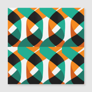 Carte Magnétique Papier peint rétro : Conception Vintage