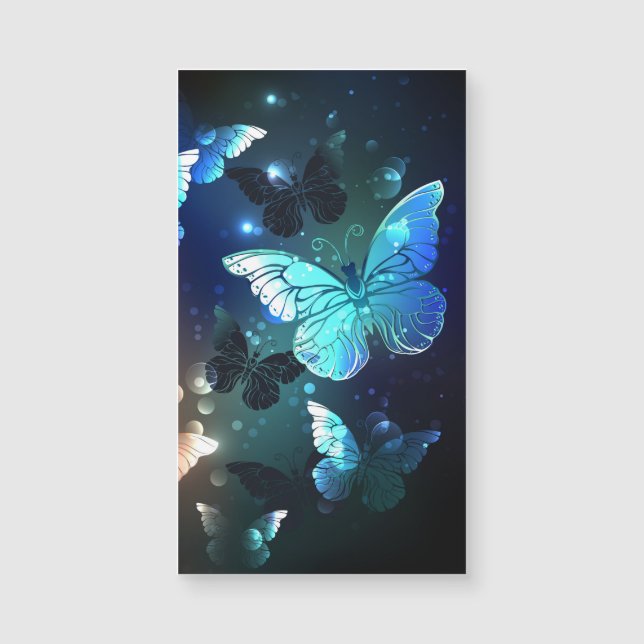 Carte Magnétique Papillon de nuit (Devant)