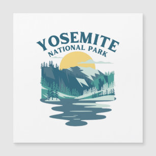 Carte Magnétique Parc national de Yosemite