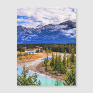 Carte Magnétique Parc national Jasper, Alberta, Canada