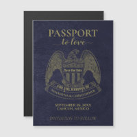 Passeport pour aimer Mariage mignon Enregistrer l'