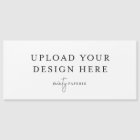 Carte magnétique paysage 4" x 9"