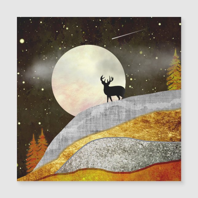 Carte Magnétique Paysage de Deer Moon (Devant)