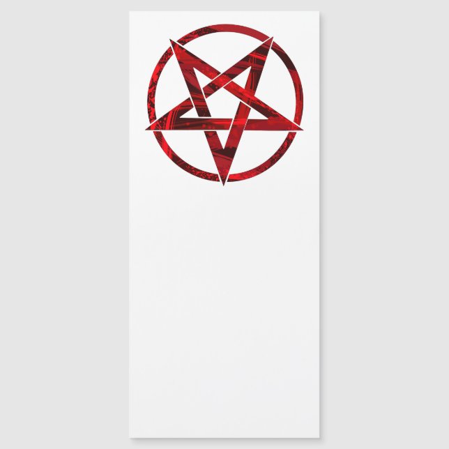 Carte Magnétique Pentagram Red Devil (Devant)