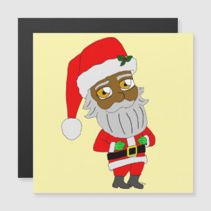 Carte Magnétique Père Noël Chibi