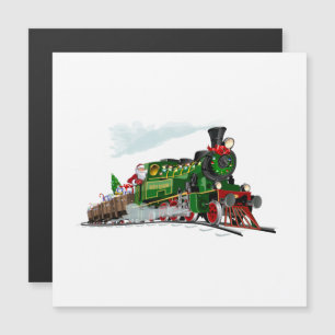 Carte Magnétique Père Noël Express