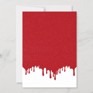 Carte Magnétique Personnalisée Goutte Rouge Tomate