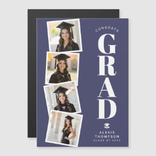 Carte magnétique personnalisée pour diplômé de l'é