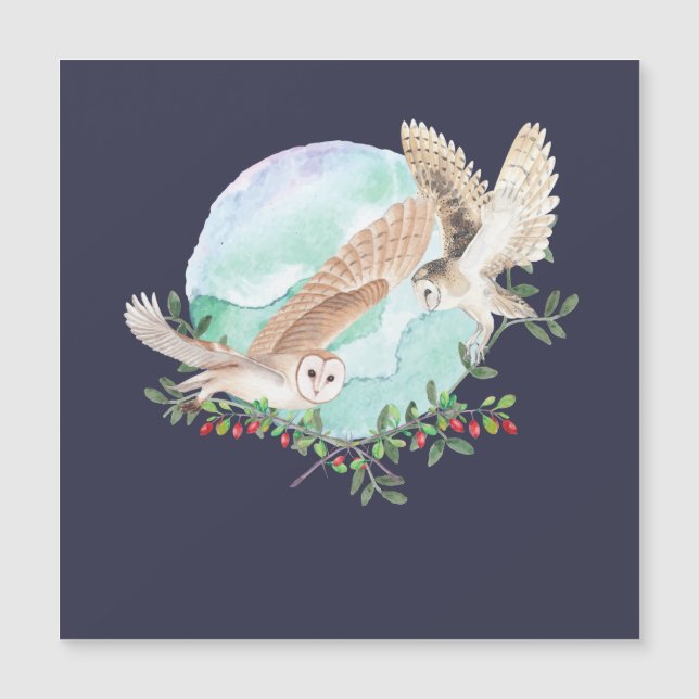 Carte Magnétique Personnalité d'Owls (Devant)