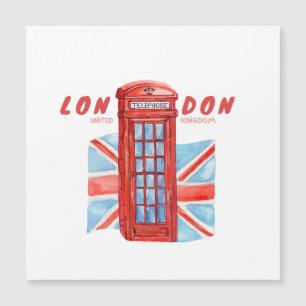 Carte Magnétique Phonebooth de Londres