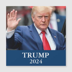 Carte Magnétique Photo Donald Trump - Trump 2024