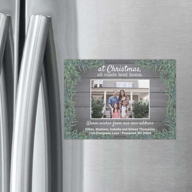 Carte Magnétique Photo N'Importe Quel Texte Vacances Déménagement M (Créateur téléchargé)