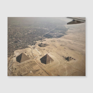Carte Magnétique photographie aérienne des pyramides d'Egypte