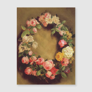 Carte Magnétique Pierre-Auguste Renoir - Couronne des Roses