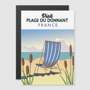 Carte Magnétique Plage du Donnant France