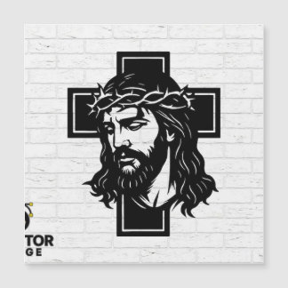 Carte Magnétique Porte-clés Art Spirituel Jésus-Christ - Relique Re